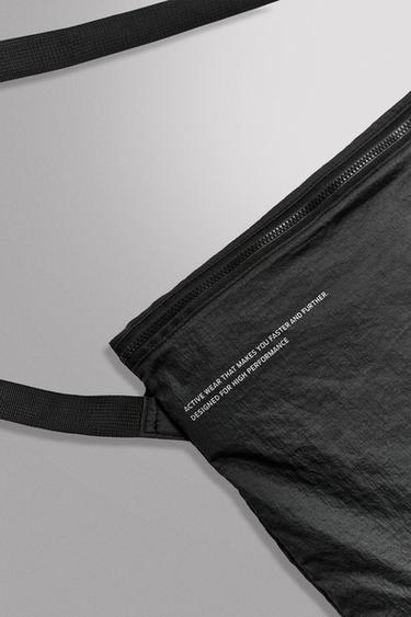 CROSSBODY BAG - CYCLING MUSETTE - Dark anthracite by Zara - Image 3