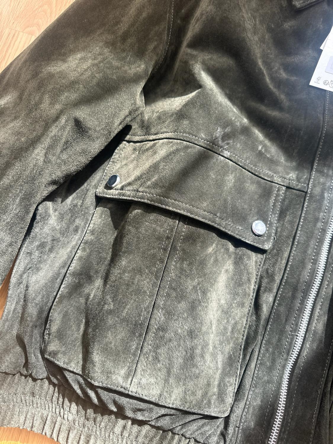 100% SUEDE LEATHER JACKET - Image 2