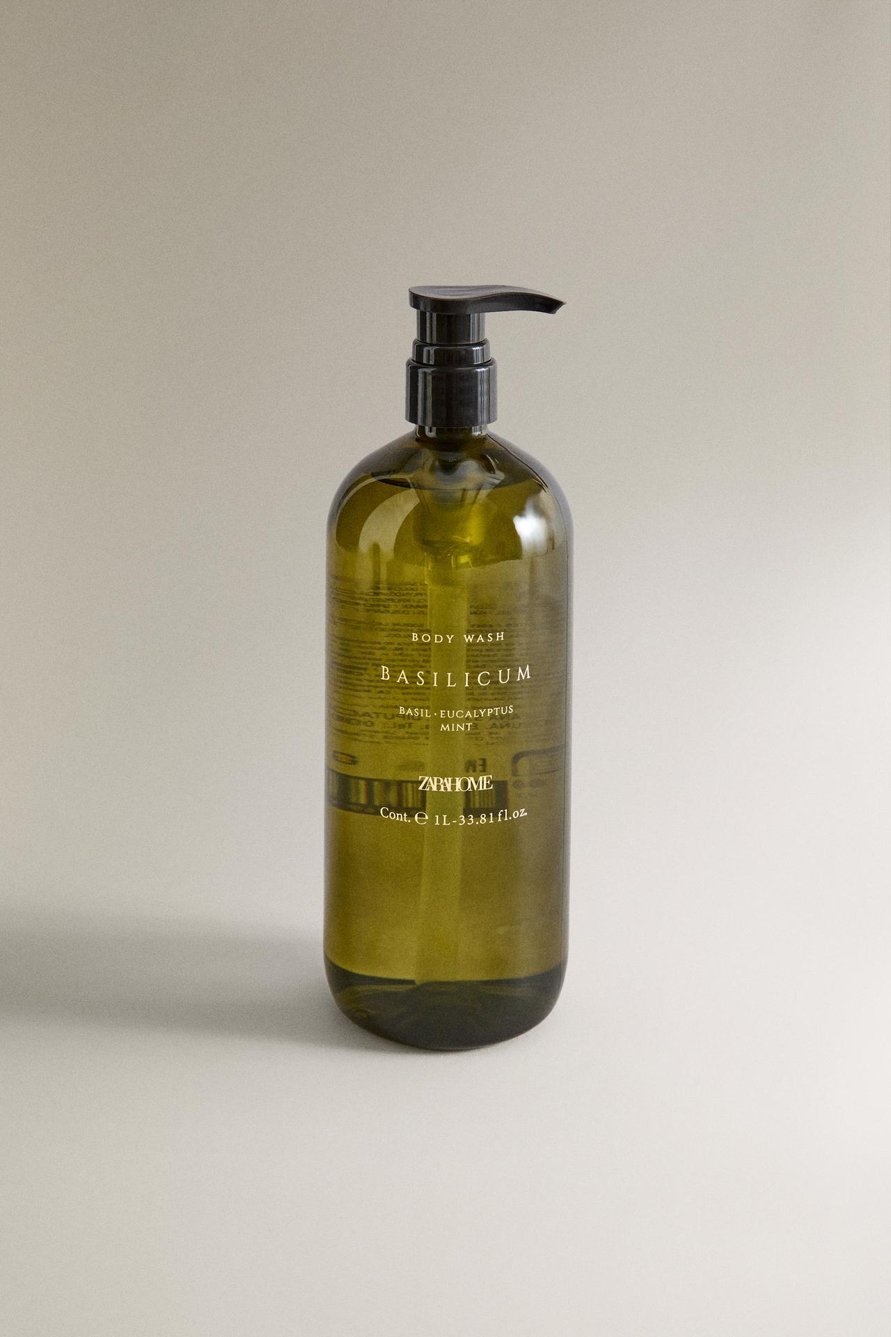 (1 L) BASILICUM LIQUID BODY SOAP — Mint