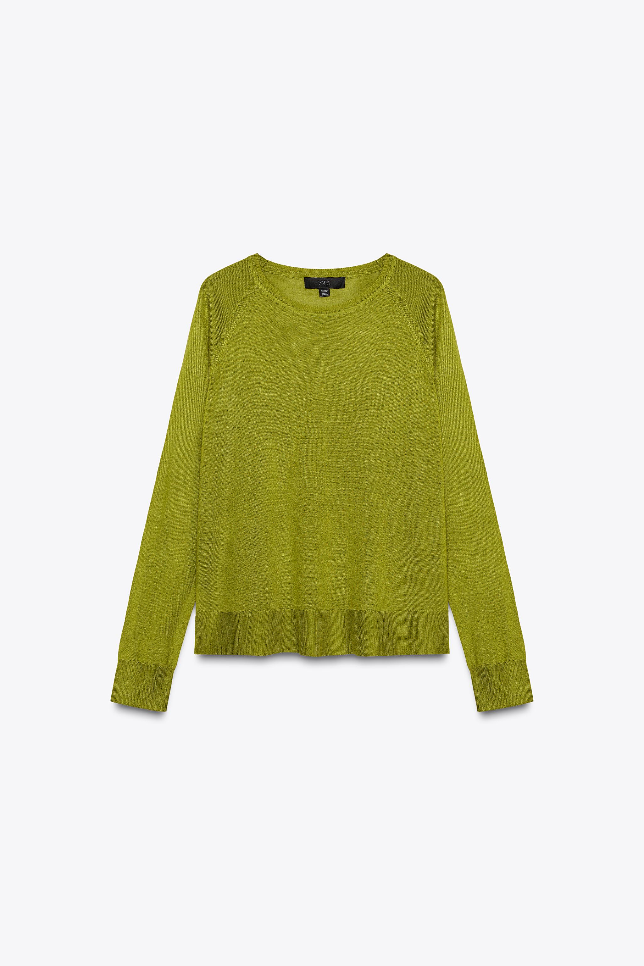 レディースグリーンスウェットシャツ | ZARA 日本