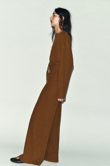 TOP TEXTURÉ À BOUCLE - Moutarde de Zara - Image 2