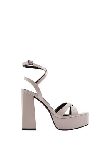 HIGH-HEEL PLATFORM SANDALS