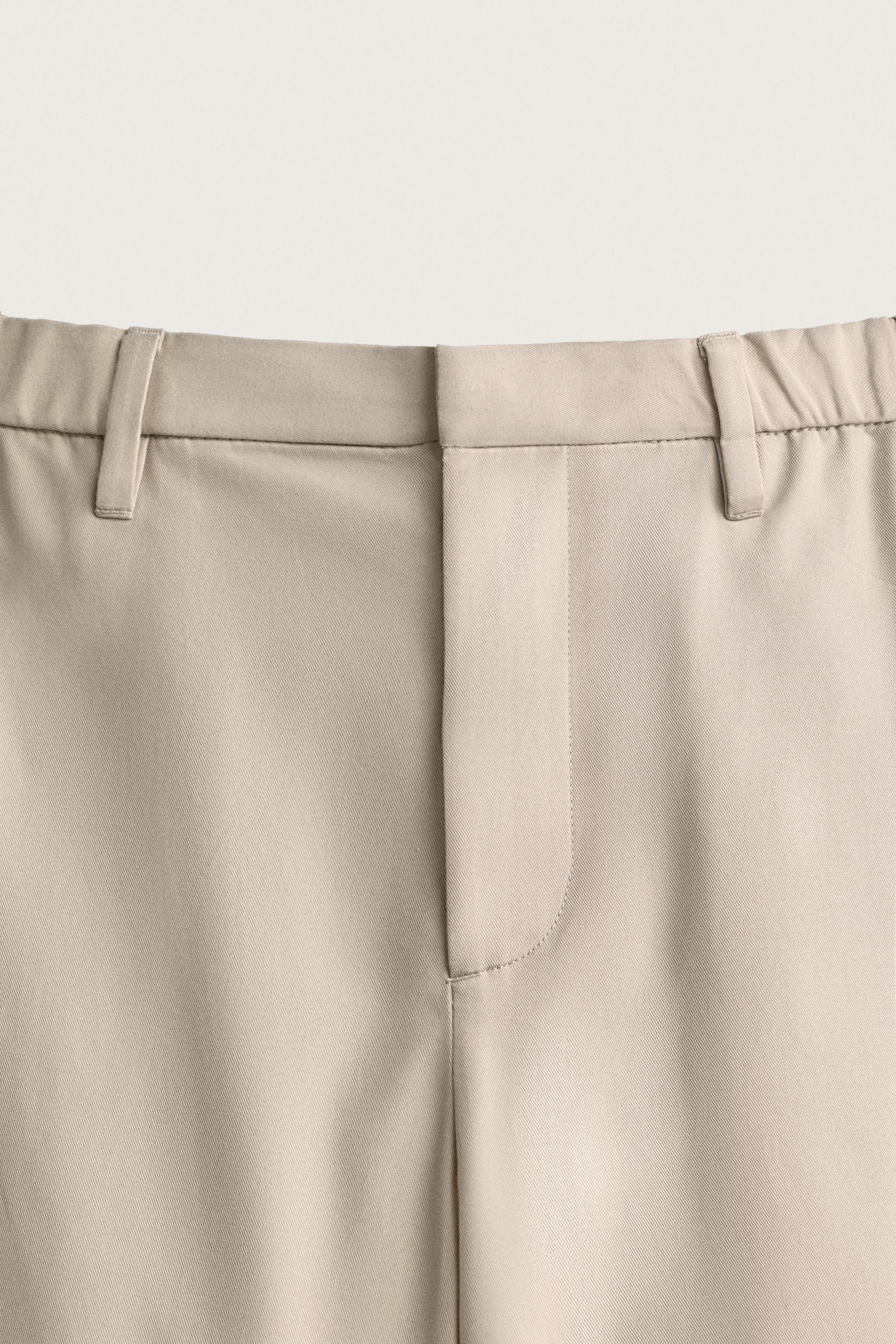 Zara RELAXED FIT KONFOR PANTOLON görsel 6