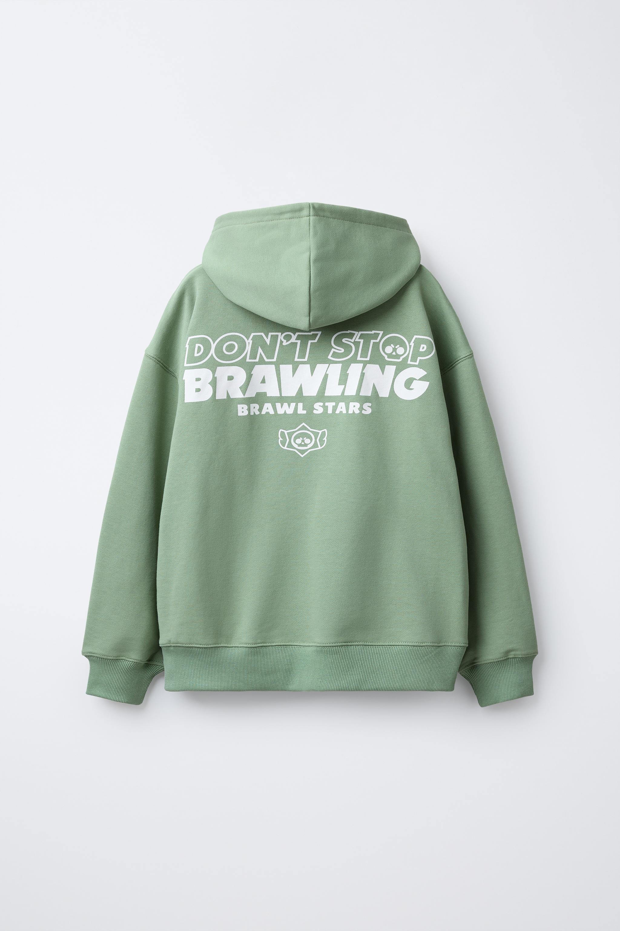 BRAWL STARS © SUPERCELL OY HOODIE - Greens | ZARA United States