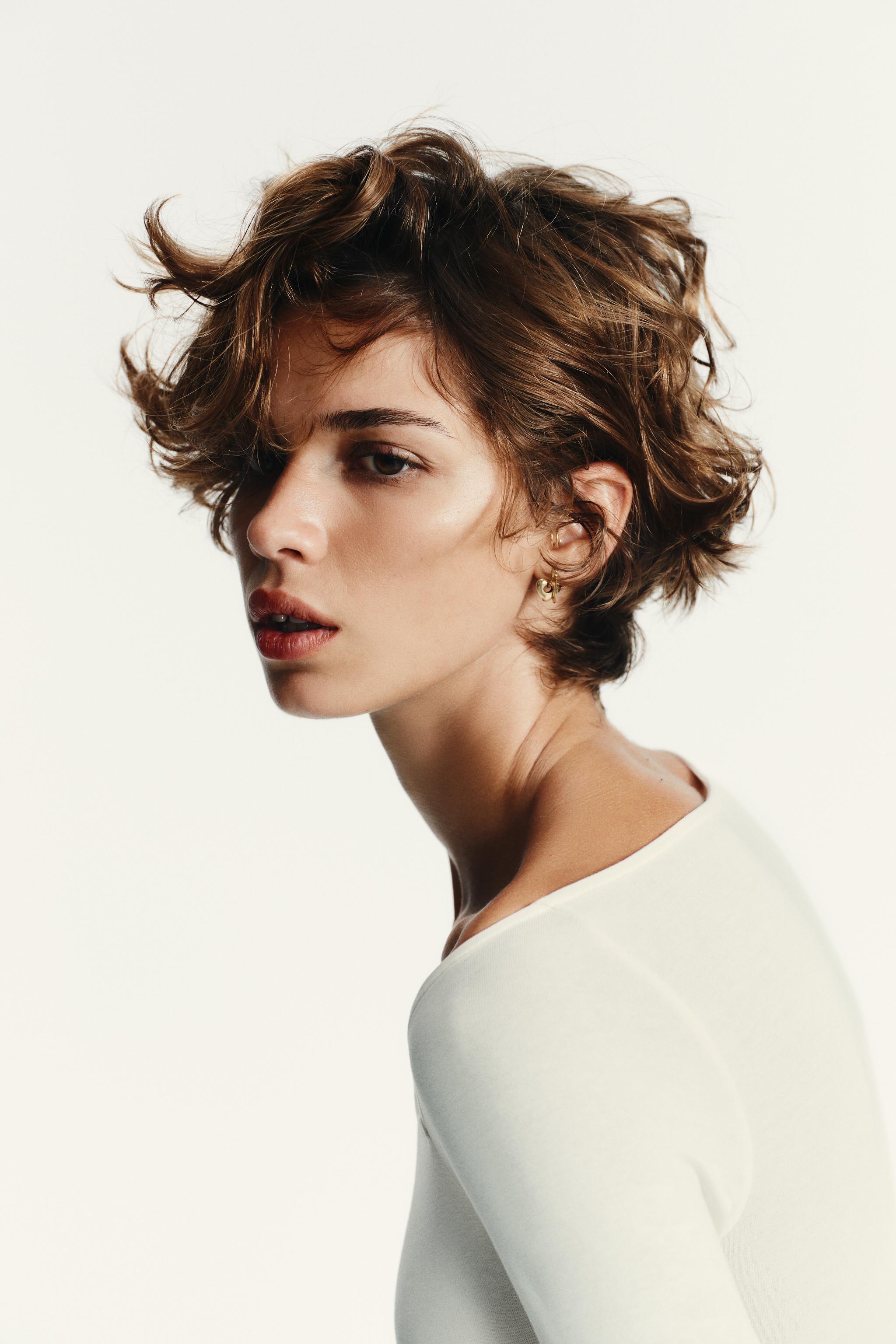 ゾロ ASYMMETRIC LONG SLEEVE BODYSUIT - Charcoal gray | ZARA Canada