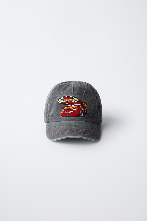 CARS LIGHTNING MCQUEEN © DISNEY CAP Anthracite grey ZARA India