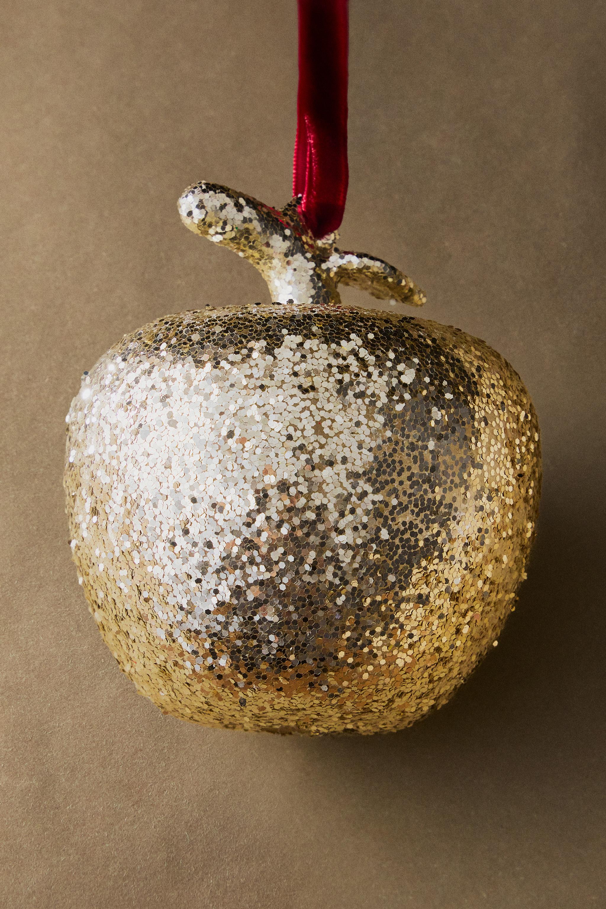 ORNEMENT SAPIN POMME NOËL