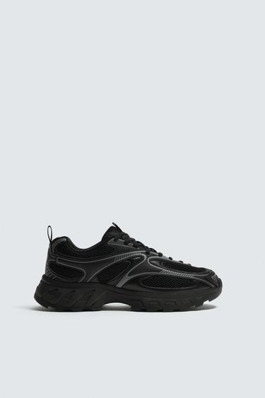 ADIDAȘI CU TALPĂ VOLUMINOASĂ - Negru de la Zara