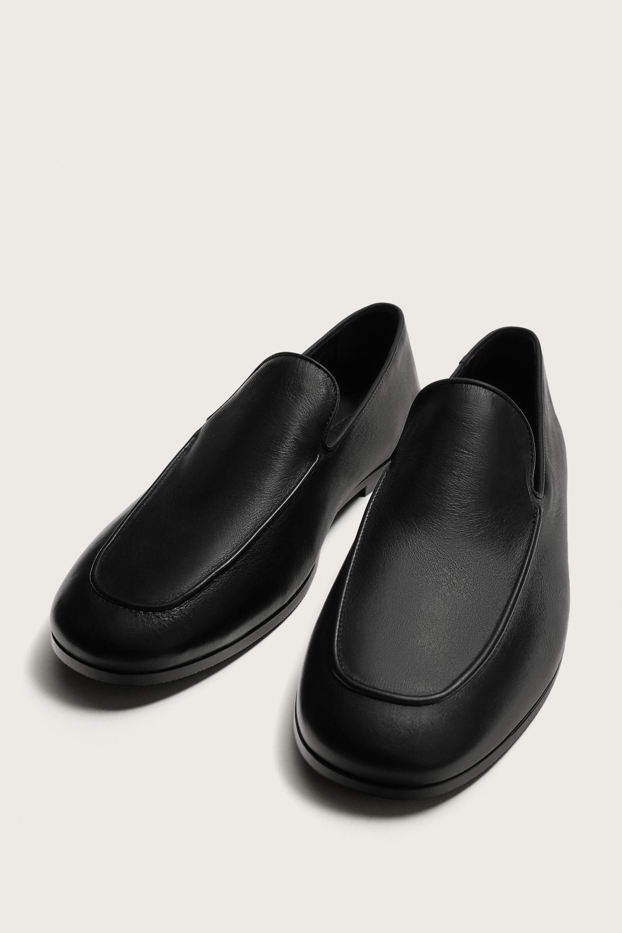レザーローファー - ブラック | ZARA Japan / 日本
