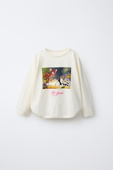 CAMISETA ESTAMPADO BAMBI © DISNEY - Mantequilla de Zara