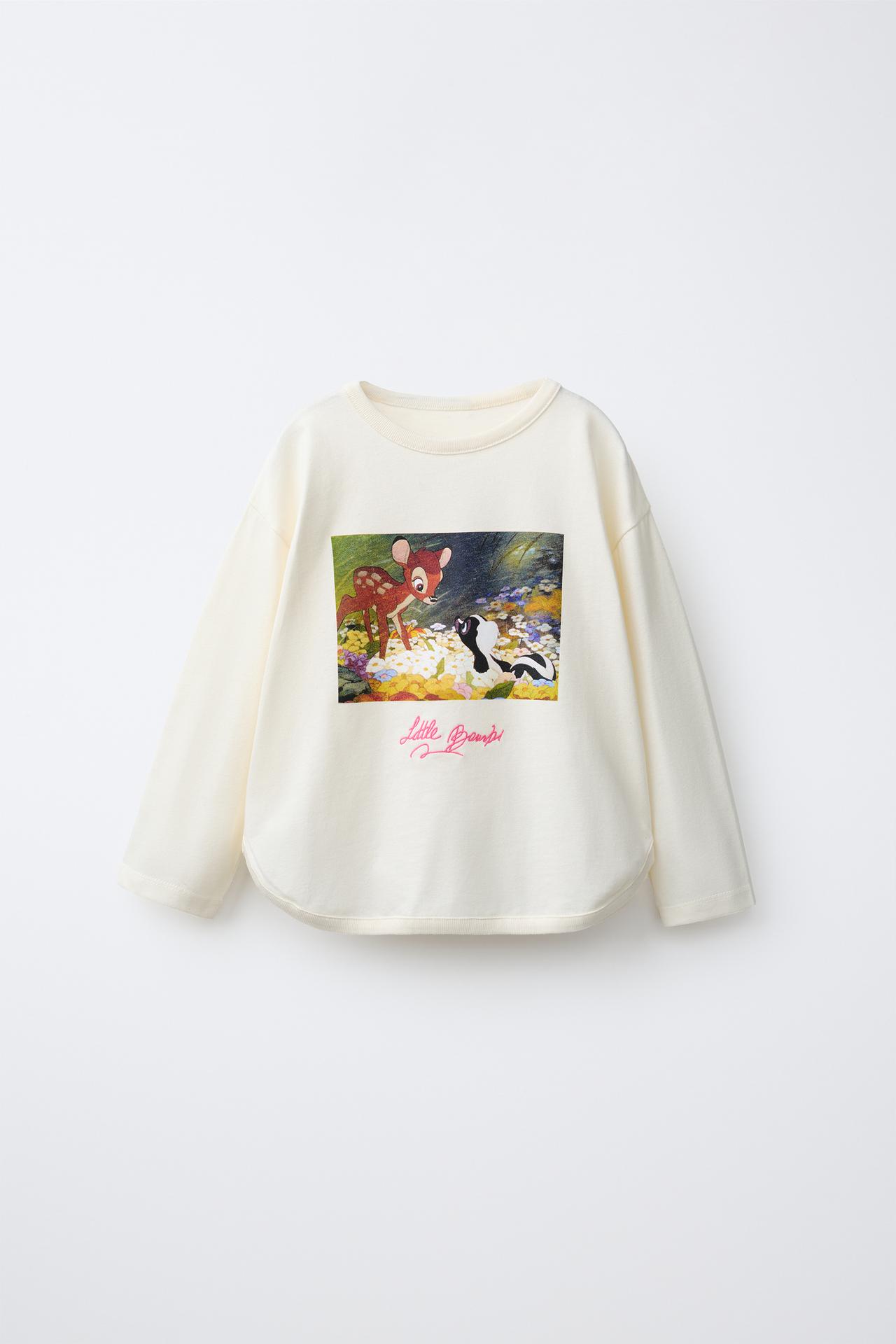 BAMBI © DISNEY PRINT T-SHIRT — Butter