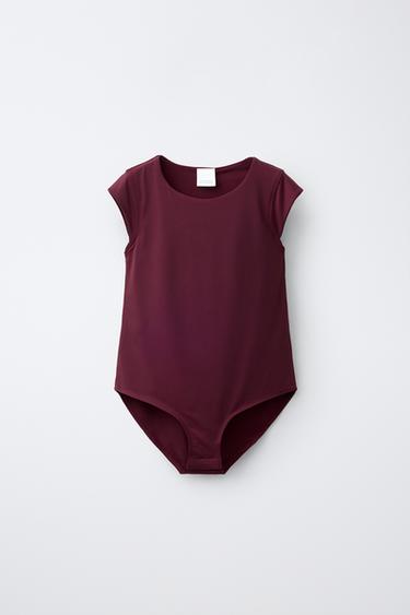 BODY POLIAMIDA - Burgundy de Zara