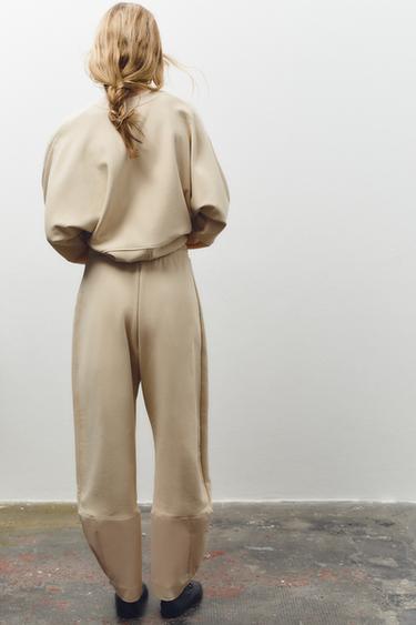 CONTRASTING TROUSERS - Sand by Zara - Image 2
