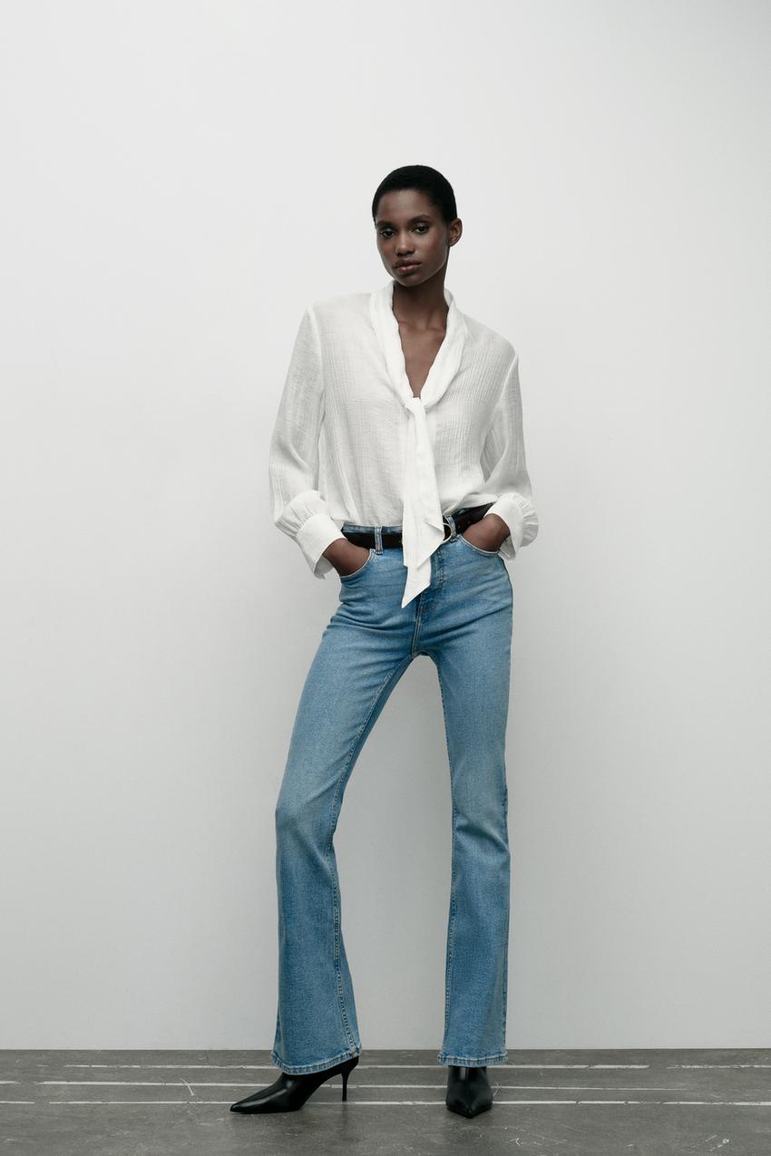 Zara Camisas Femininas Zara Blusas SeÃ±ora Blusas Zara Basic Outlet