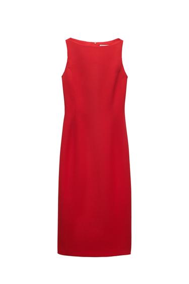 SLIT MIDI DRESS ZW COLLECTION
