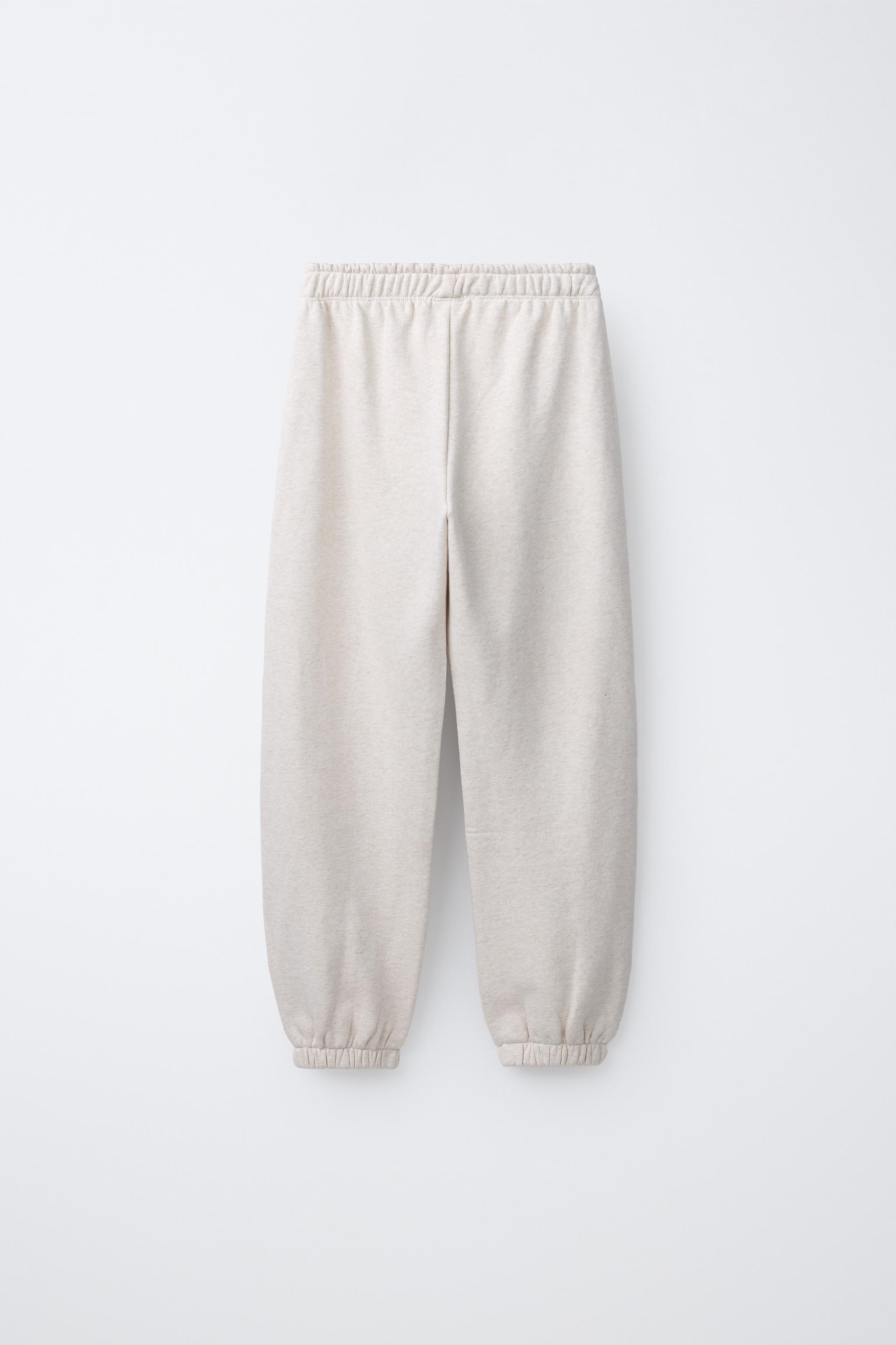 ENSEMBLE SWEAT-SHIRT ET PANTALON EN MOLLETON À INSCRIPTION
