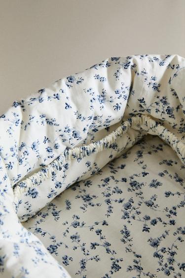 RANGEMENT BÉBÉ RECTANGULAIRE FLEUR BLEUE - Bleu de Zara - Image 2