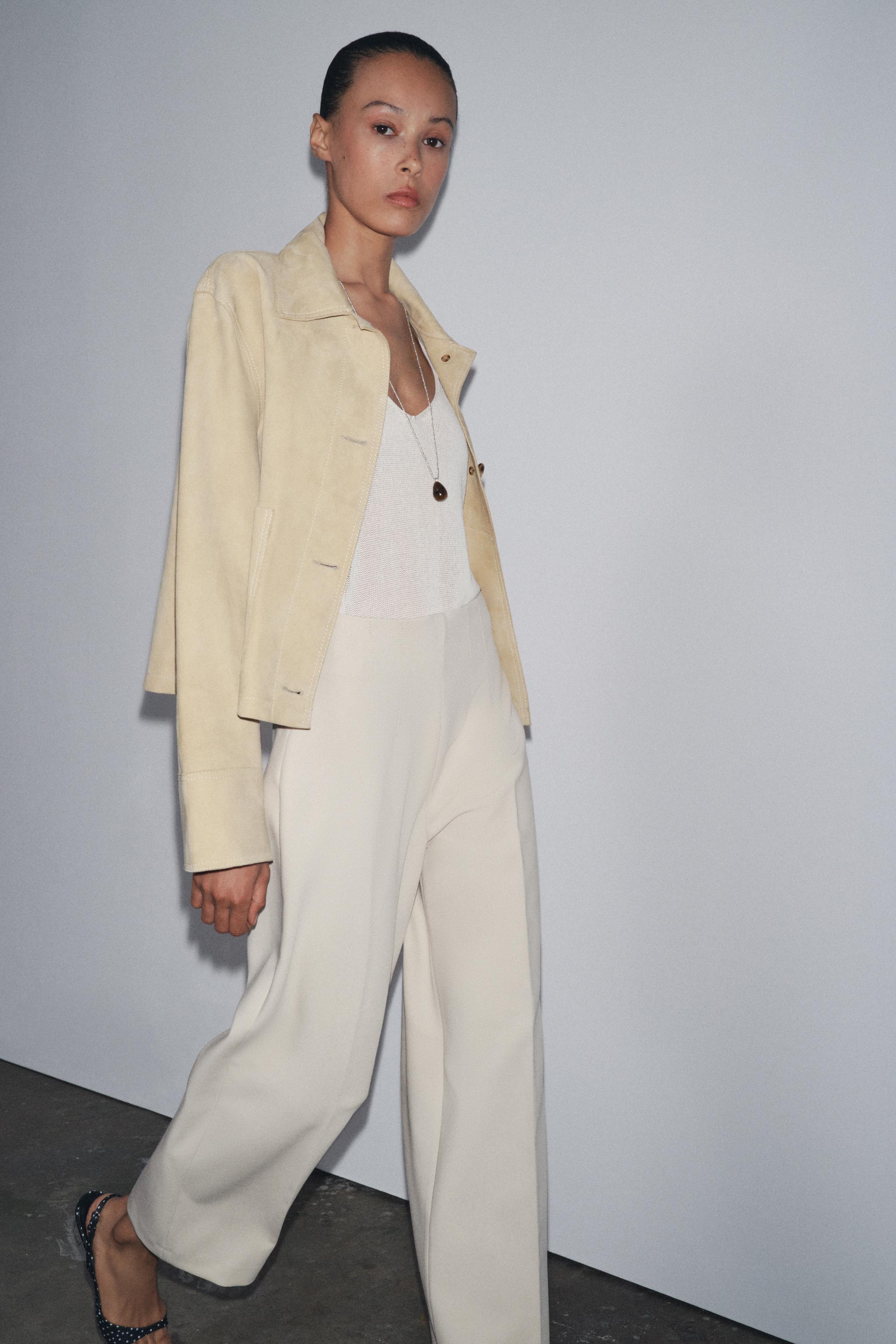 PANTALÓN CULOTTE ZW COLLECTION - Negro | ZARA Estados Unidos