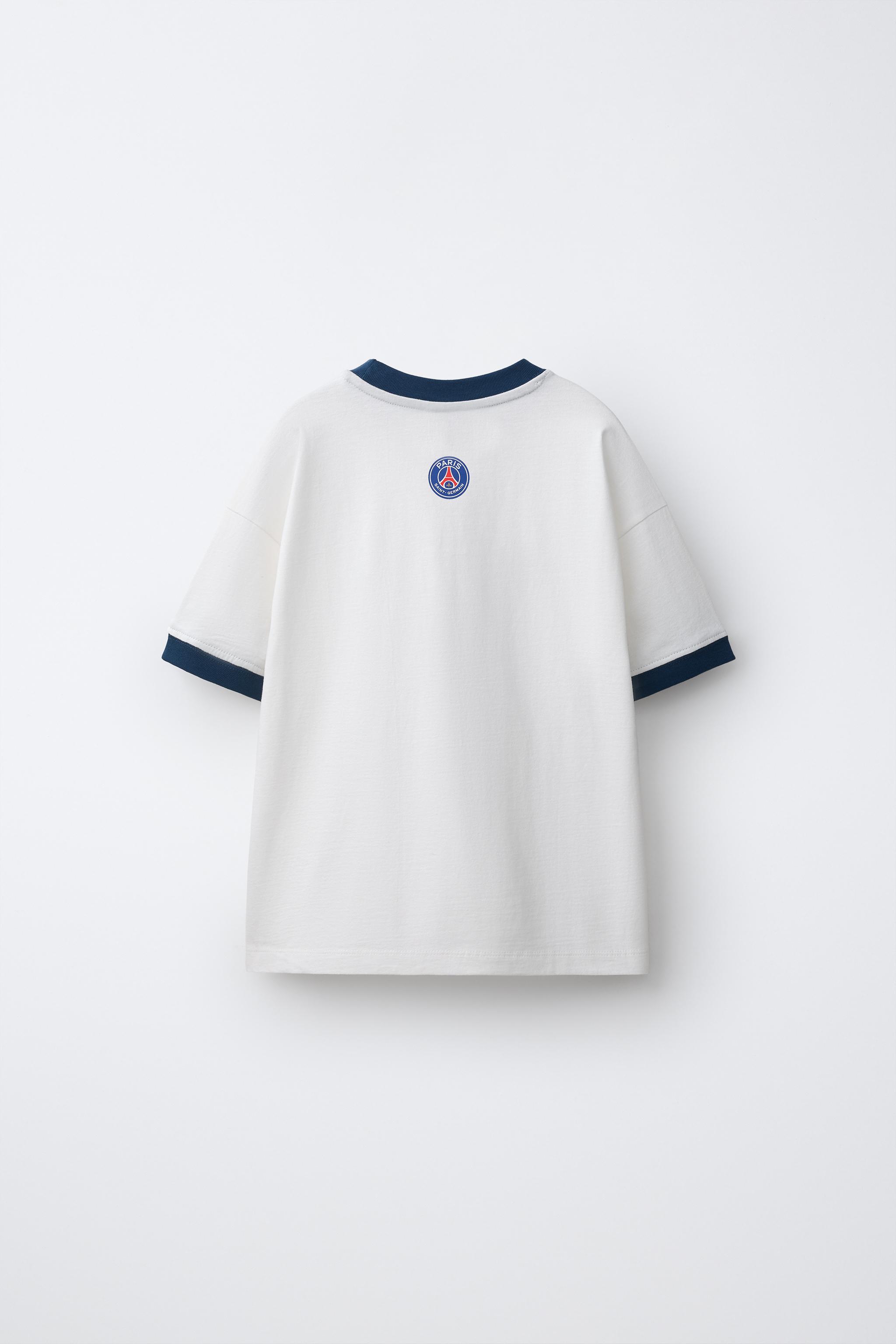 Детские футболки Zara PSG® GRAPHIC T-SHIRT — фото 3