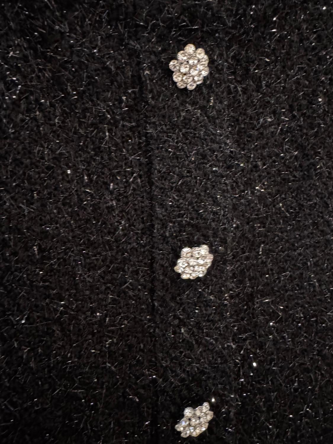 RHINESTONE BUTTON DRESS - Image 3