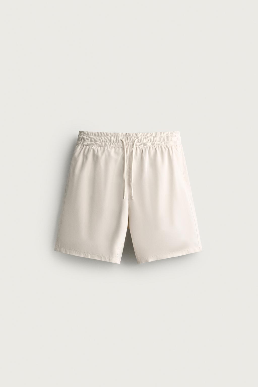 LONG SOFT SWIMMING TRUNKS
