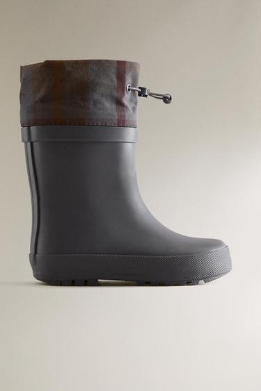 CHILDREN'S WELLIES - Dark Grey by Zara