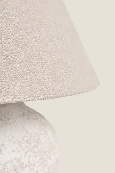 AGED CERAMIC TABLE LAMP - Terracotta by Zara - Image 2