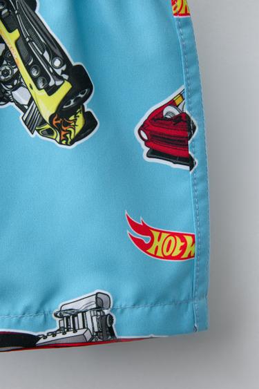 2-6 ANS/ SHORT DE BAIN HOT WHEELS ™ MATTEL - Vert de Zara - Image 3