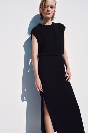 ZW COLLECTION SLEEVELESS DRESS - Black by Zara - Image 6