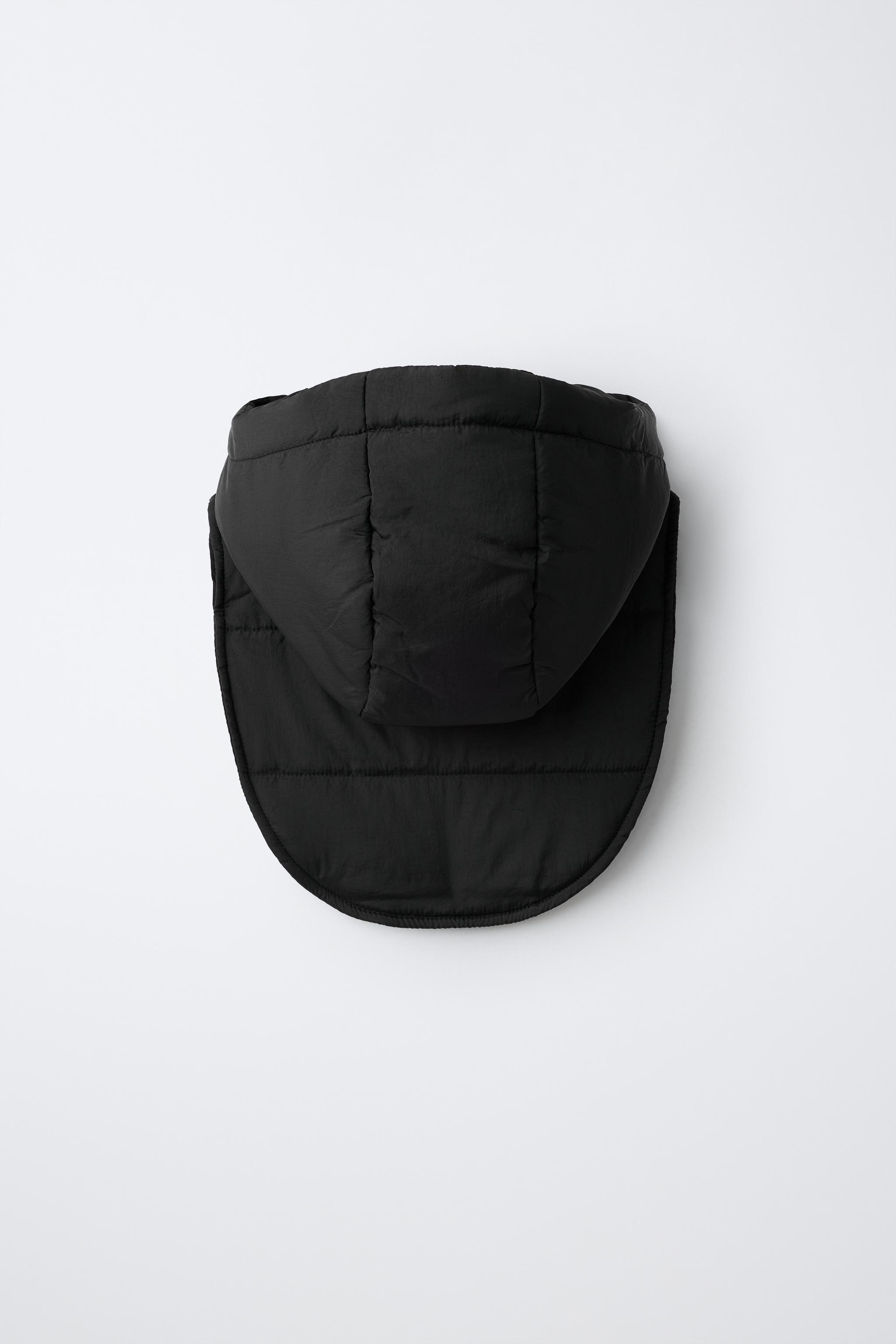 CAPUCHE MATELASSÉE EN NYLON ZIPPÉE