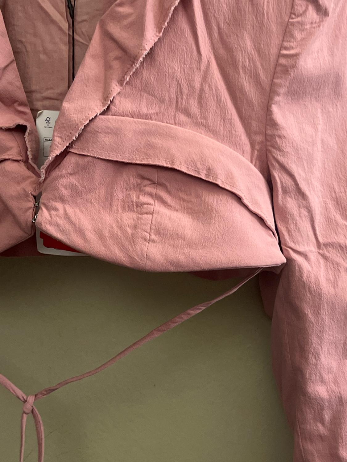 STITCH DETAIL CROPPED BLAZER - Image 4