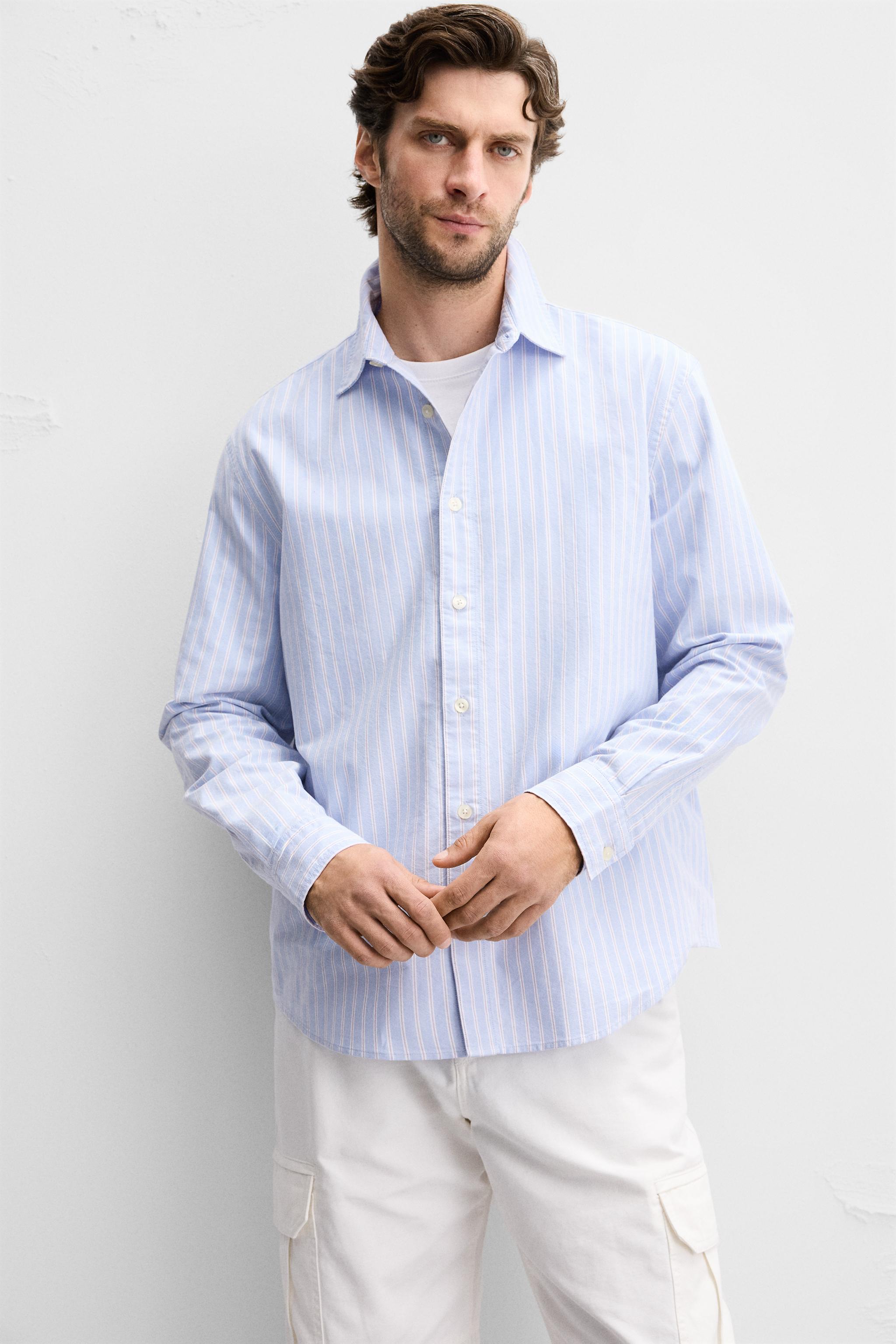 CHEMISE À RAYURES VARIÉES
