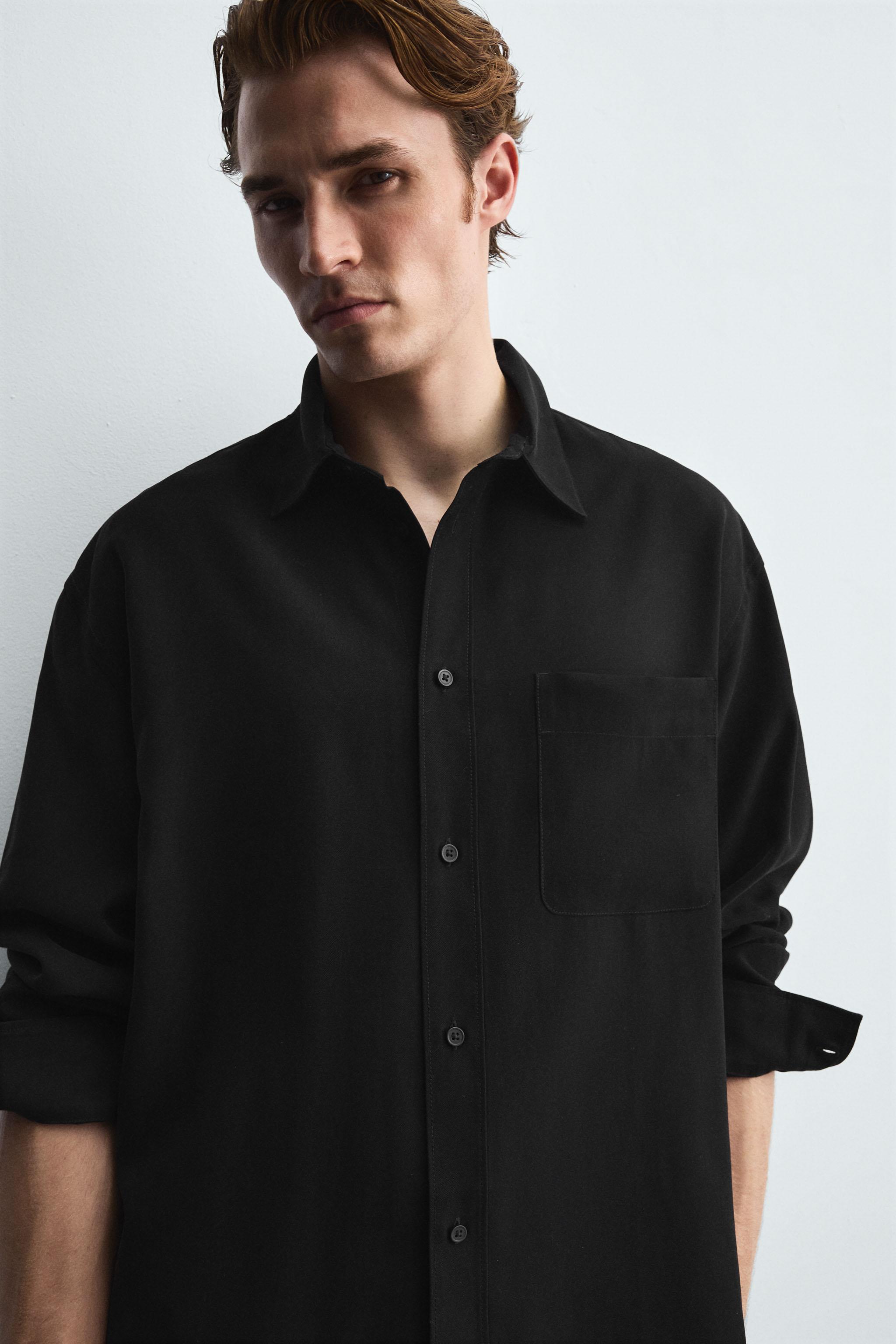 RELAXED FIT FLOWY SHIRT