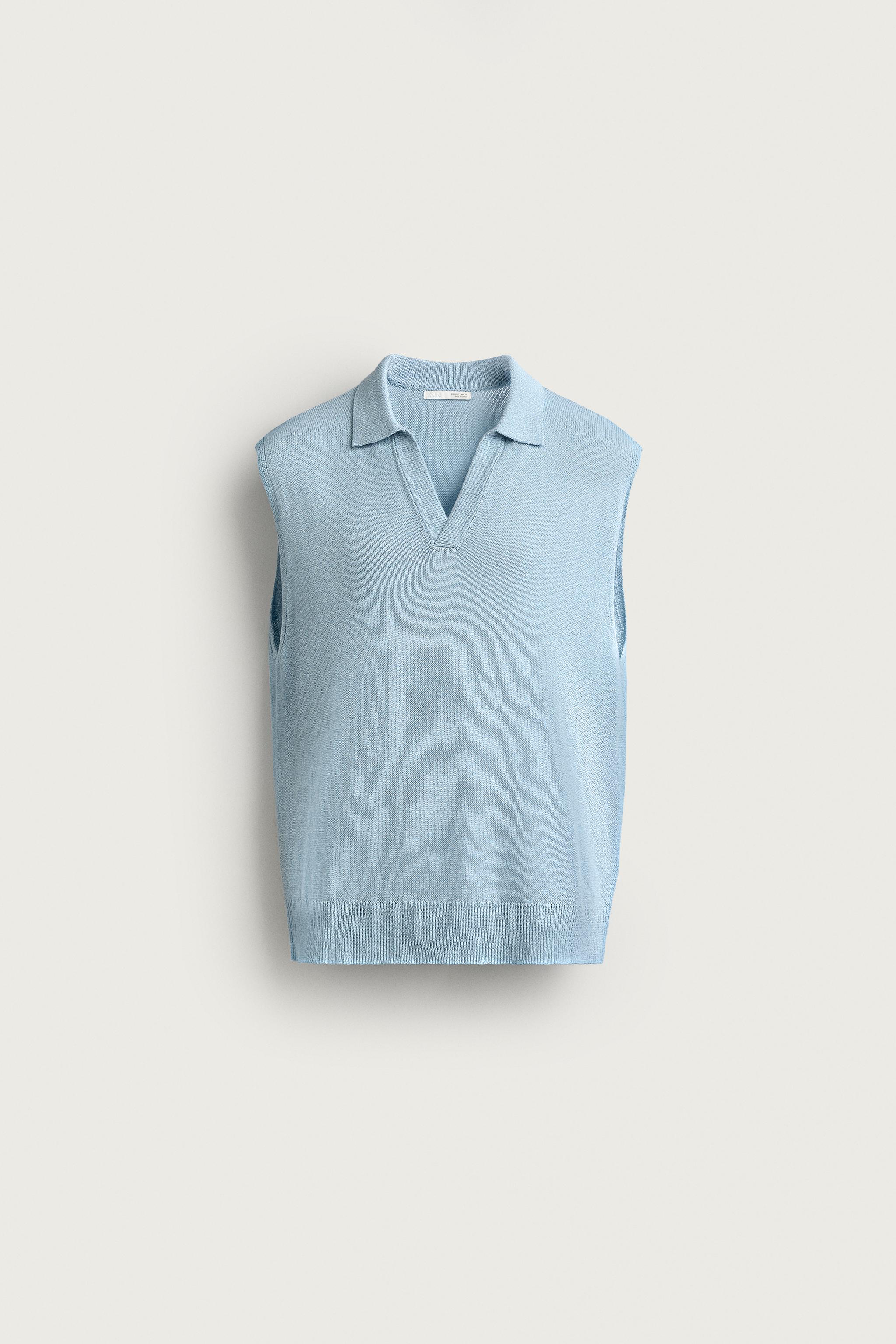 GILET EN MAILLE STRUCTURÉ
