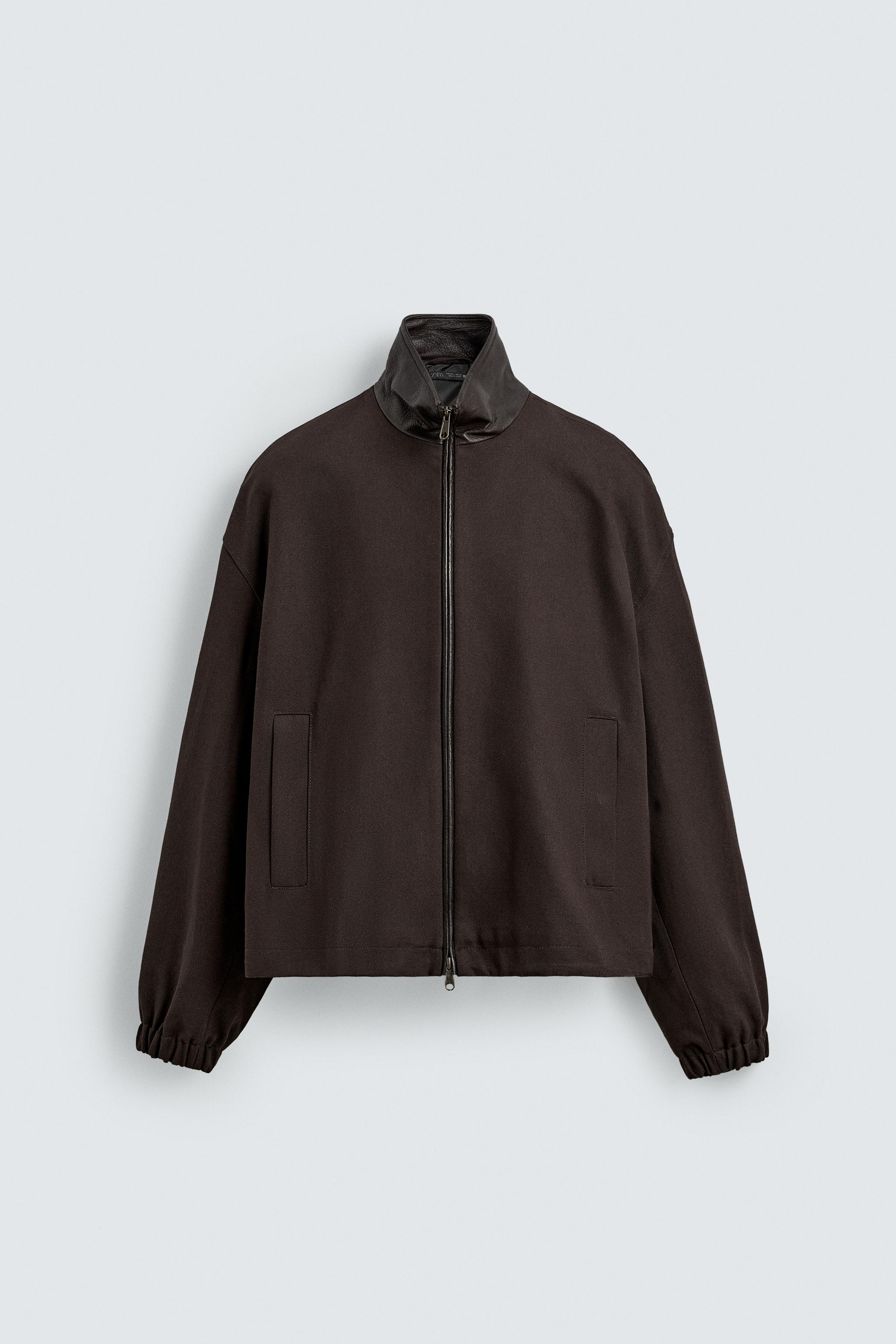 BLOUSON AVEC COL BIMATIÈRE
