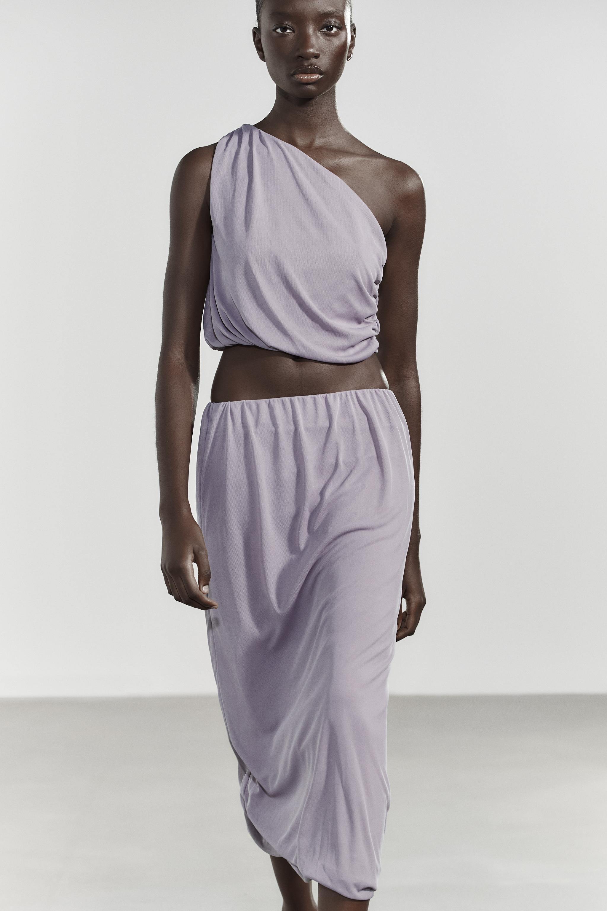 HAUT DRAPÉ EN TULLE