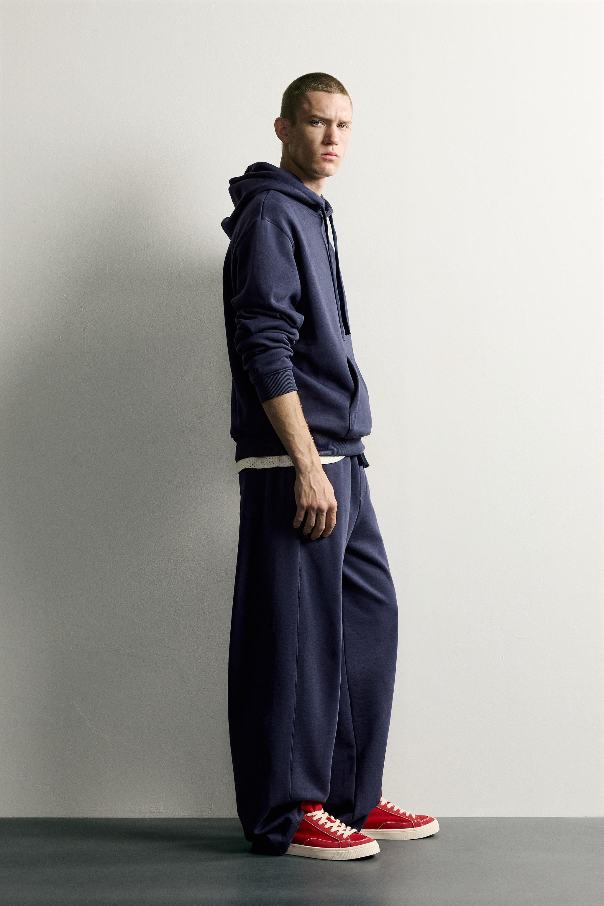 BASIC LOOSE-FIT SWEATPANTS - thumbnail 4