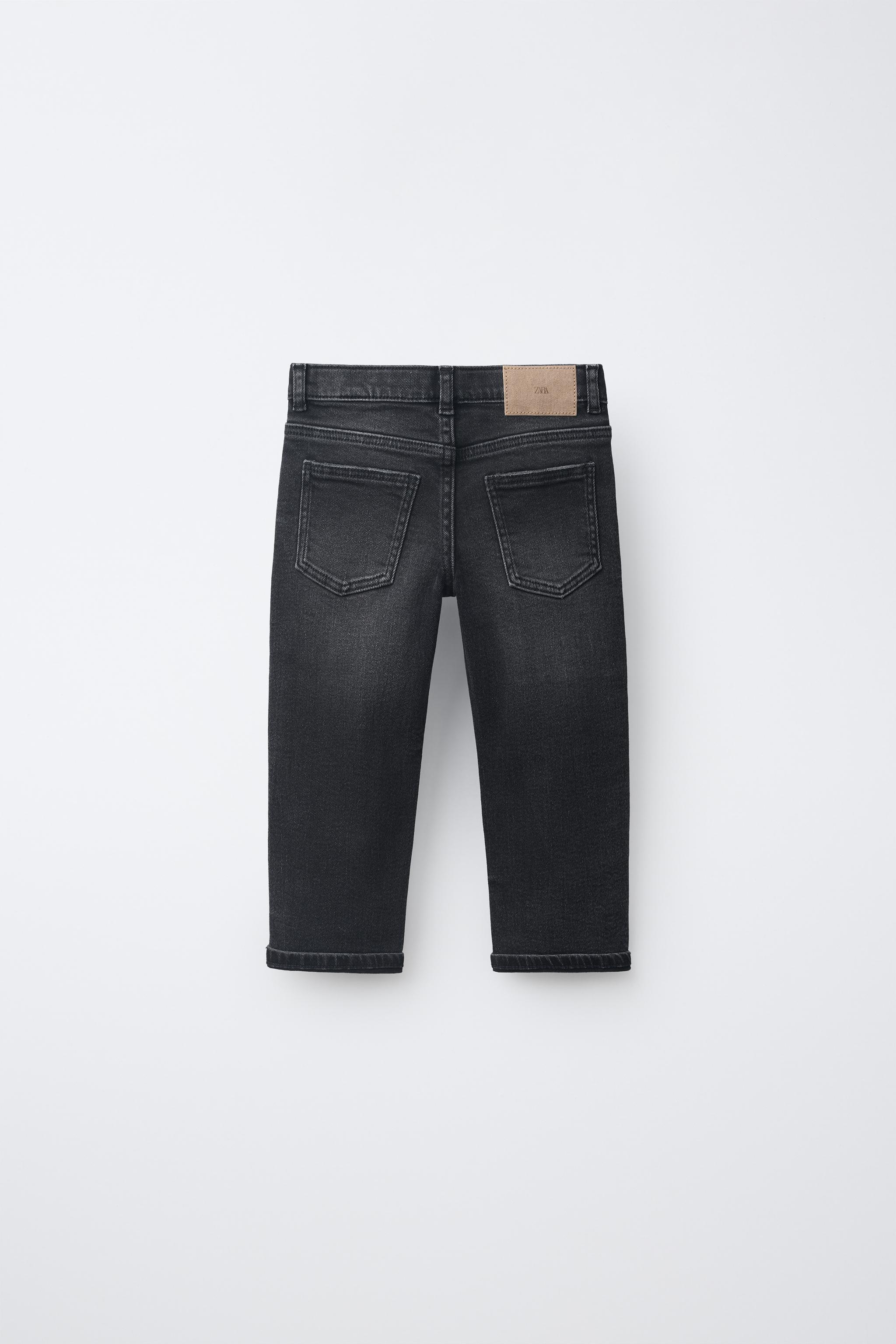 SLIM COMFORT JEANS — Dark gray