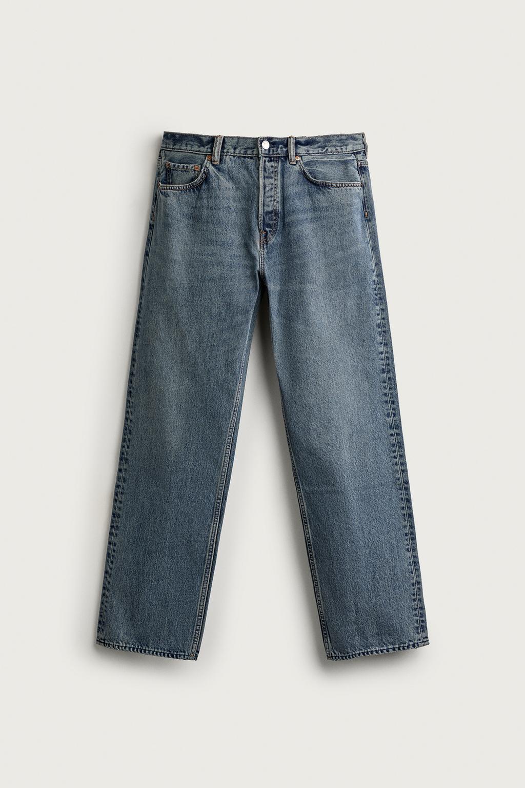STRAIGHT-LEG JEANS