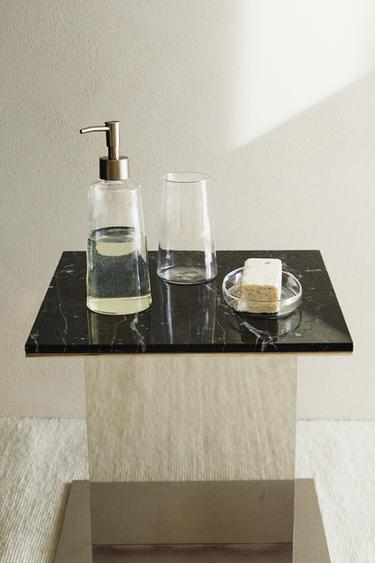 طقم حمام من البوروسيليكات الشفاف - صخري الخاص بـ Zara