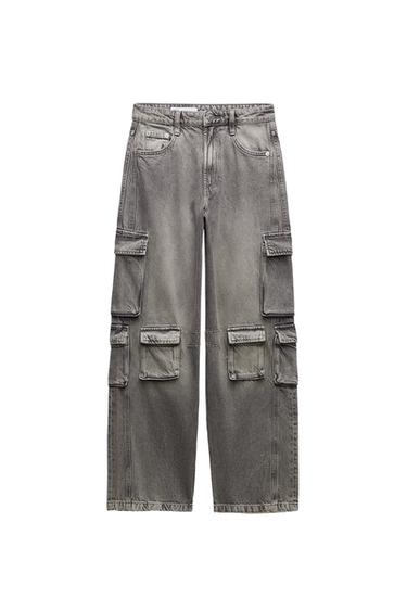 MID-RISE TRF CARGO JEANS