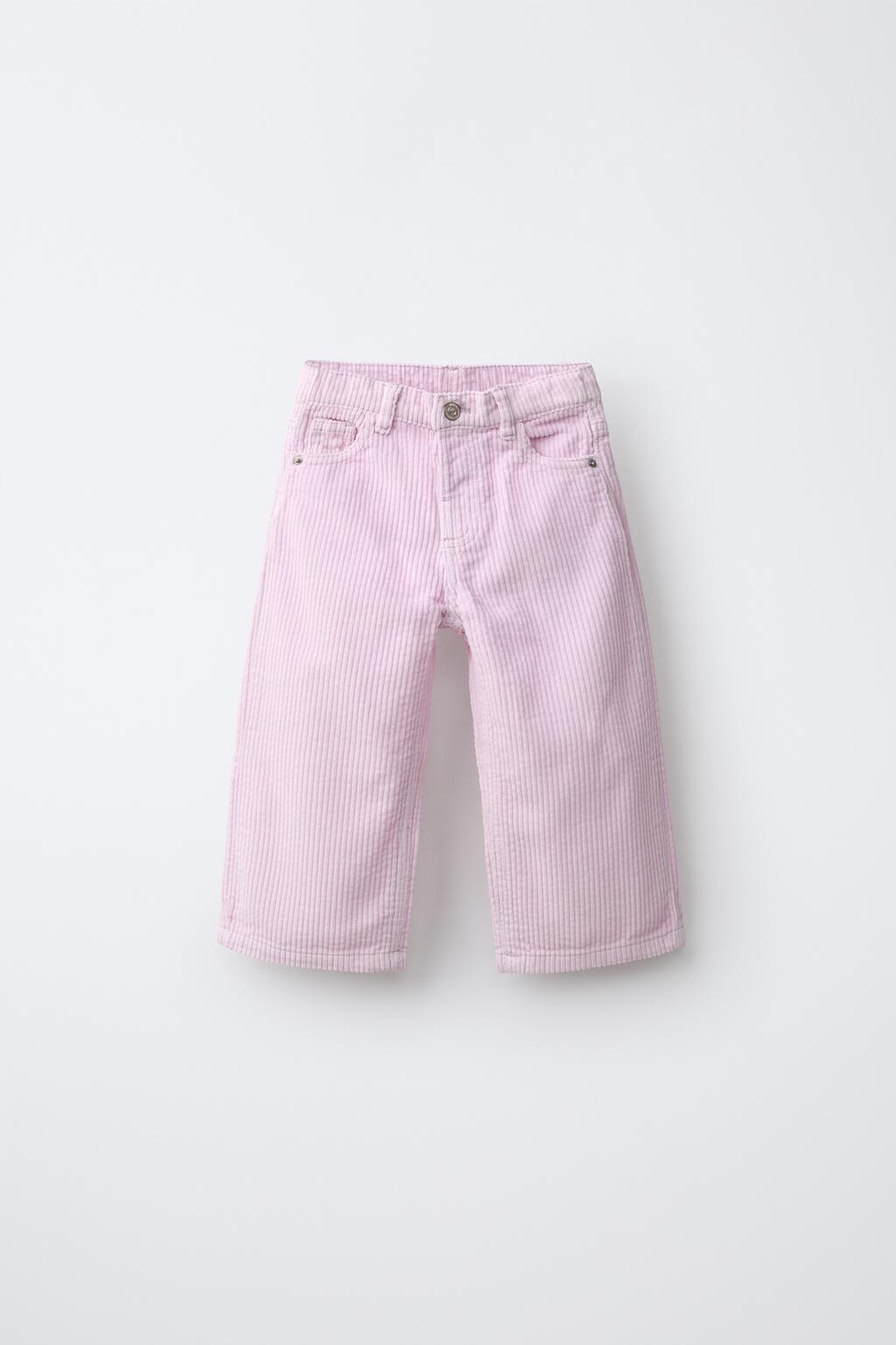 WIDE-LEG CORDUROY TROUSERS