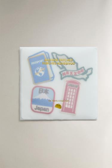 TRAVEL PATCHES SET (SET OF 4) - Multicoloured by Zara - Image 3