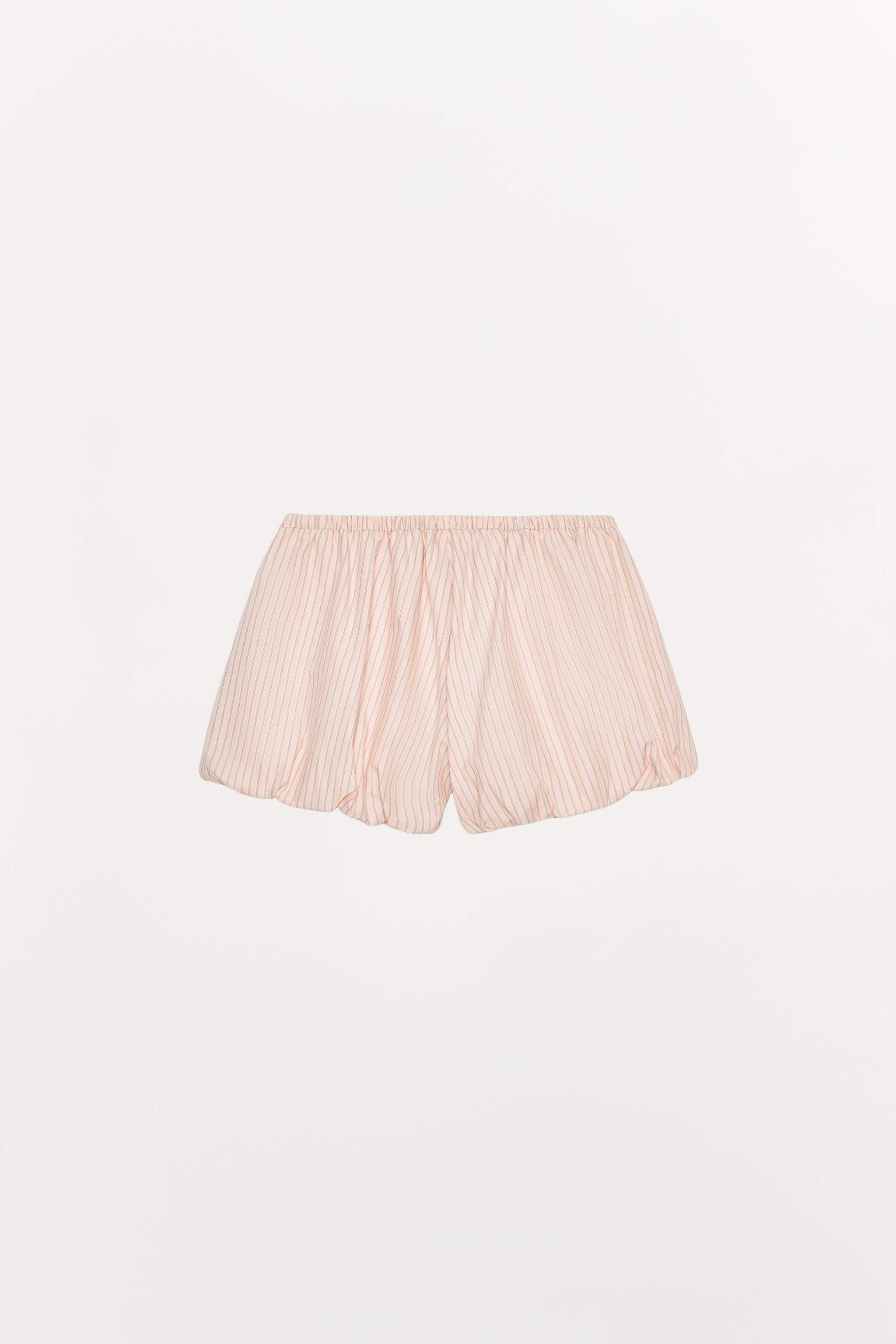 SHORT JUPE-CULOTTE RAYÉ