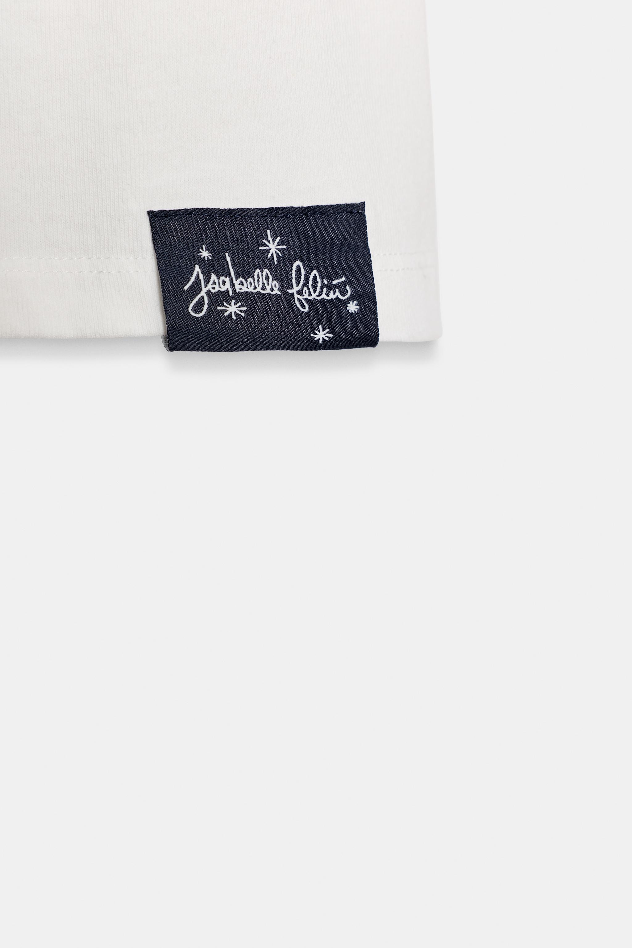 CAMISETA BORDADO ISABELLE FELIU