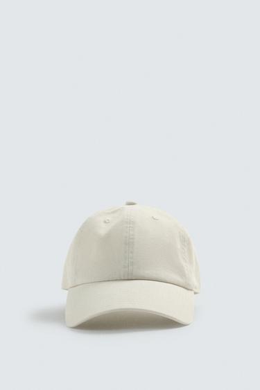 CASQUETTE EFFET DÉLAVÉ ORIGINS - Écru de Zara - Image 1