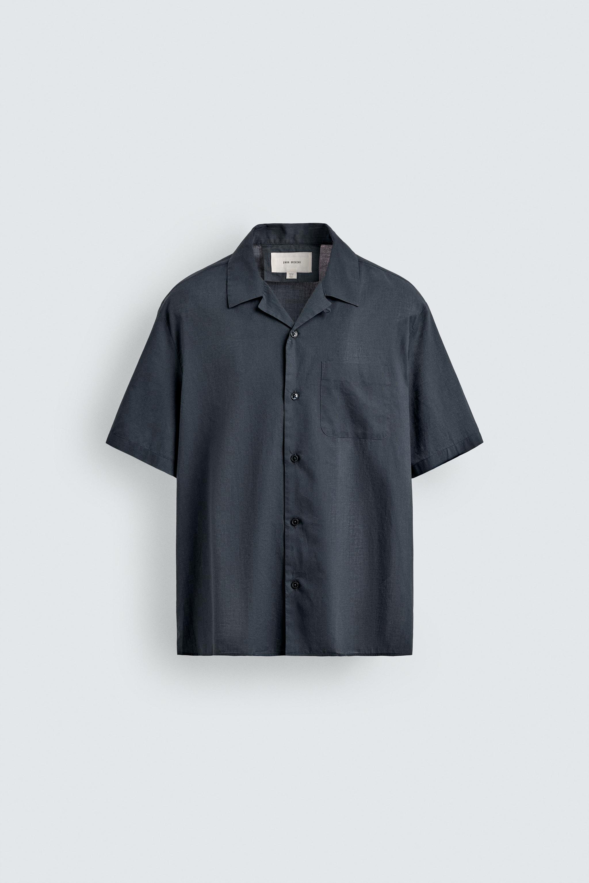 CHEMISE REGULAR FIT VOILE COTON