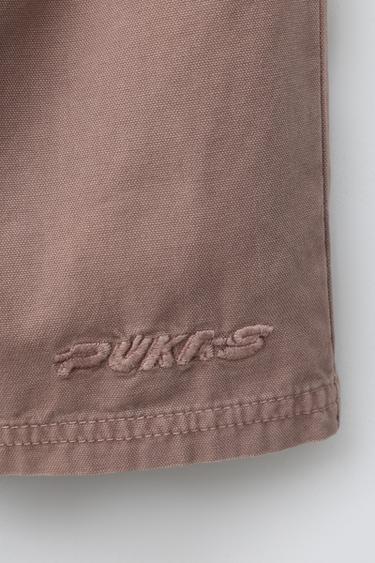 SHORT À ÉLASTIQUES PUKAS SURF - Mauve de Zara - Image 3