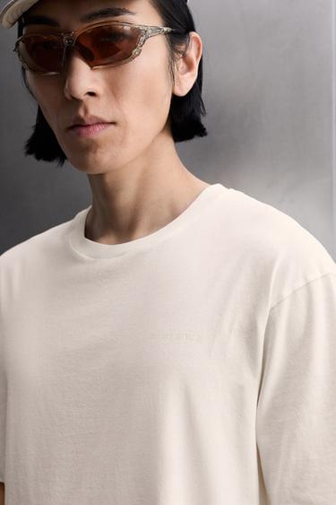 SEOUL RUNNING T-SHIRT - Ecru / Beige by Zara - Image 6