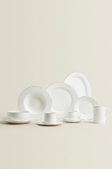 Zara GOLDEN RIM TABLEWARE - Gold - Image 0